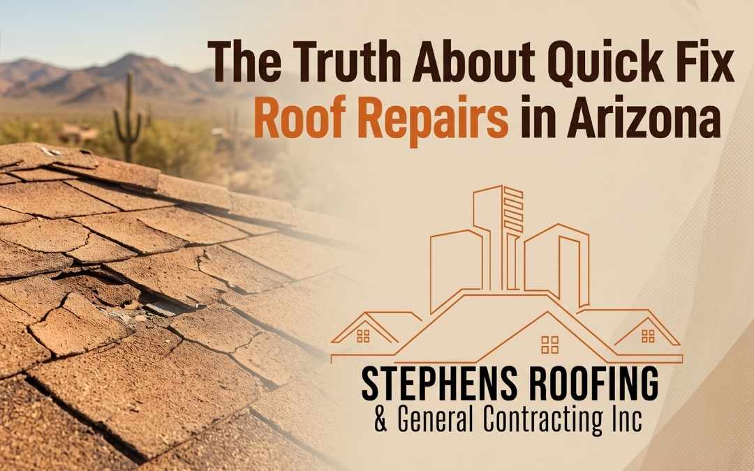 The Truth About Quick Fix Roof Repairs in Arizona